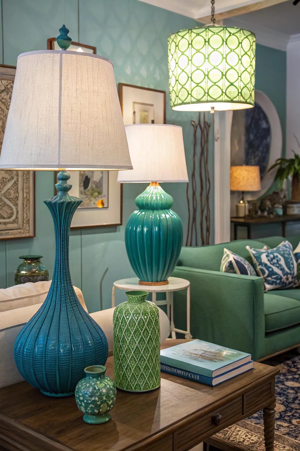 Artistic illumination merges function and artistic style.