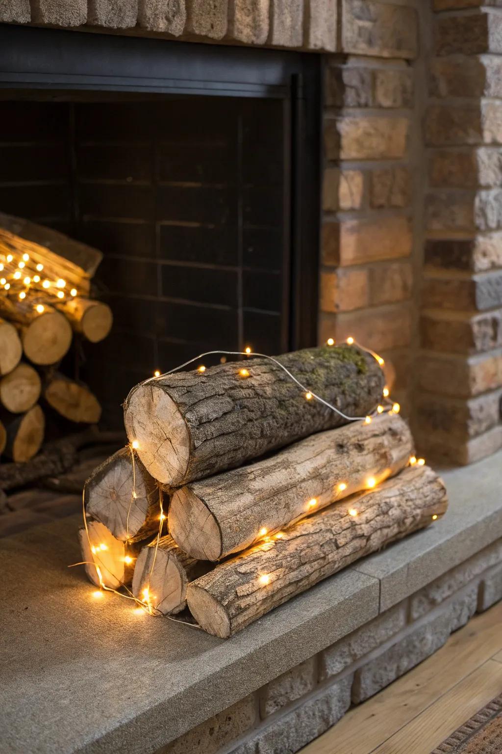 Illuminate your space with a touch of rustic elegance—no mess, just warmth.