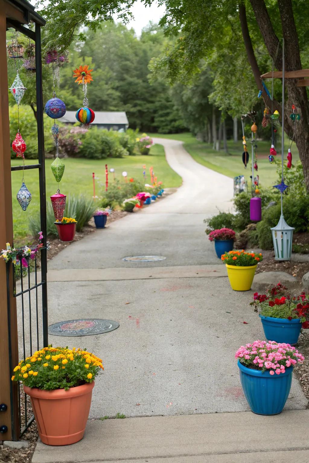 Colorful touches add personality and vibrancy.