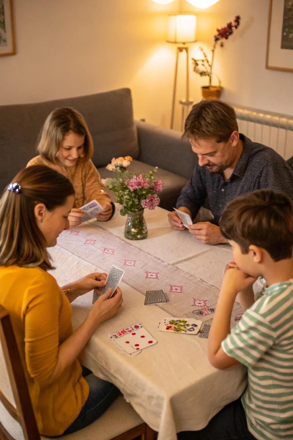 Enjoying timeless classic card games