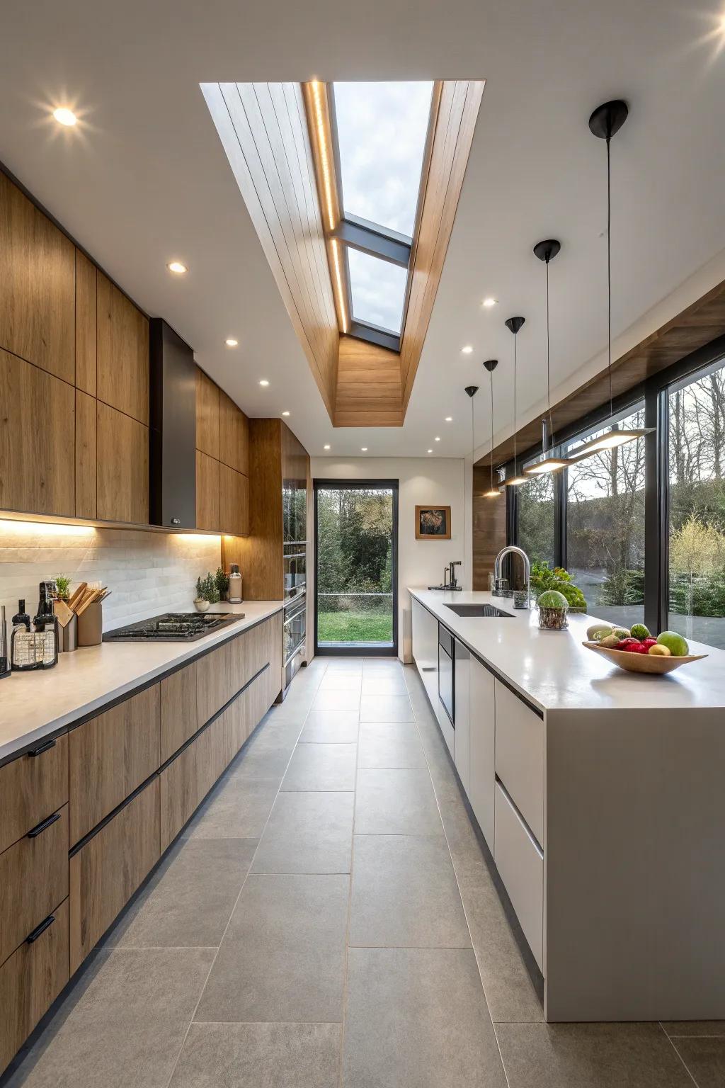 Eco-conscious lighting is both stylish and conscientious.