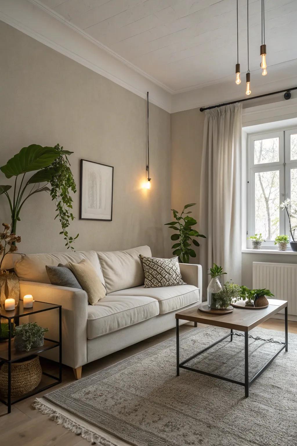 Taupe: the adaptable option for any decor style.