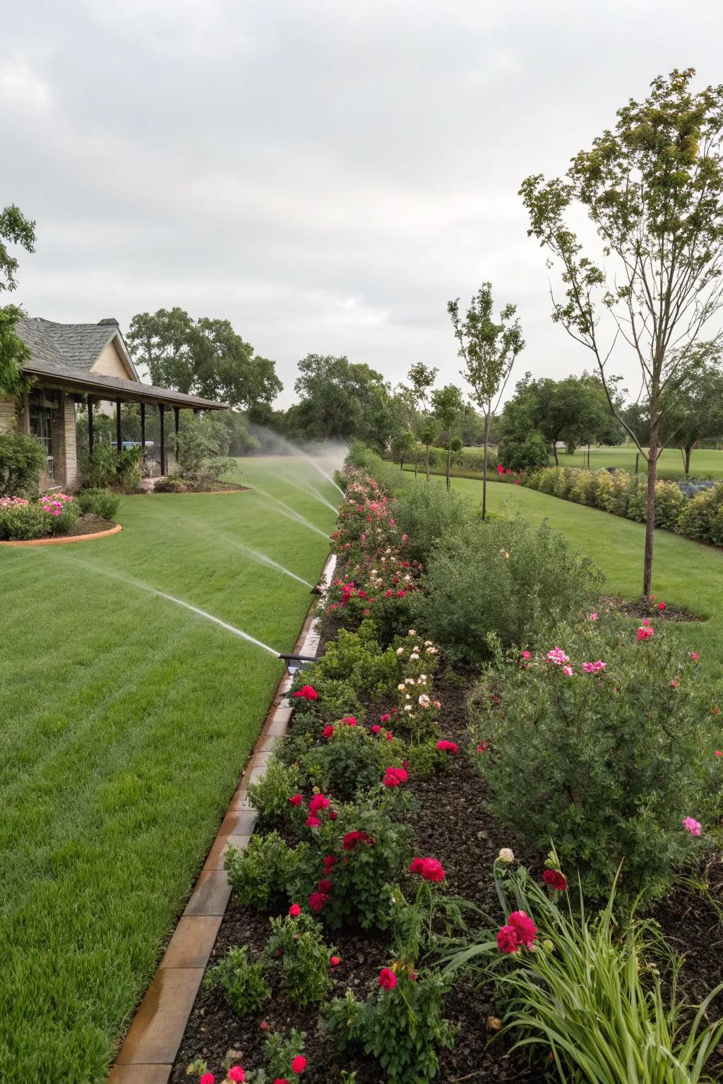 Smart irrigation systems automate watering while conserving resources.