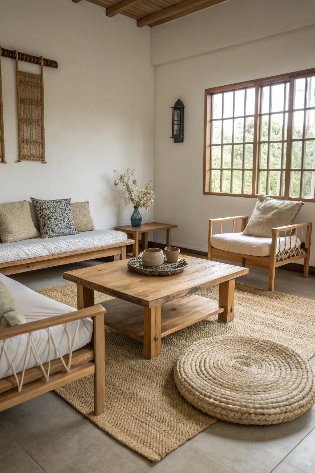 A minimalist design emphasizes the natural beauty of this lodge.