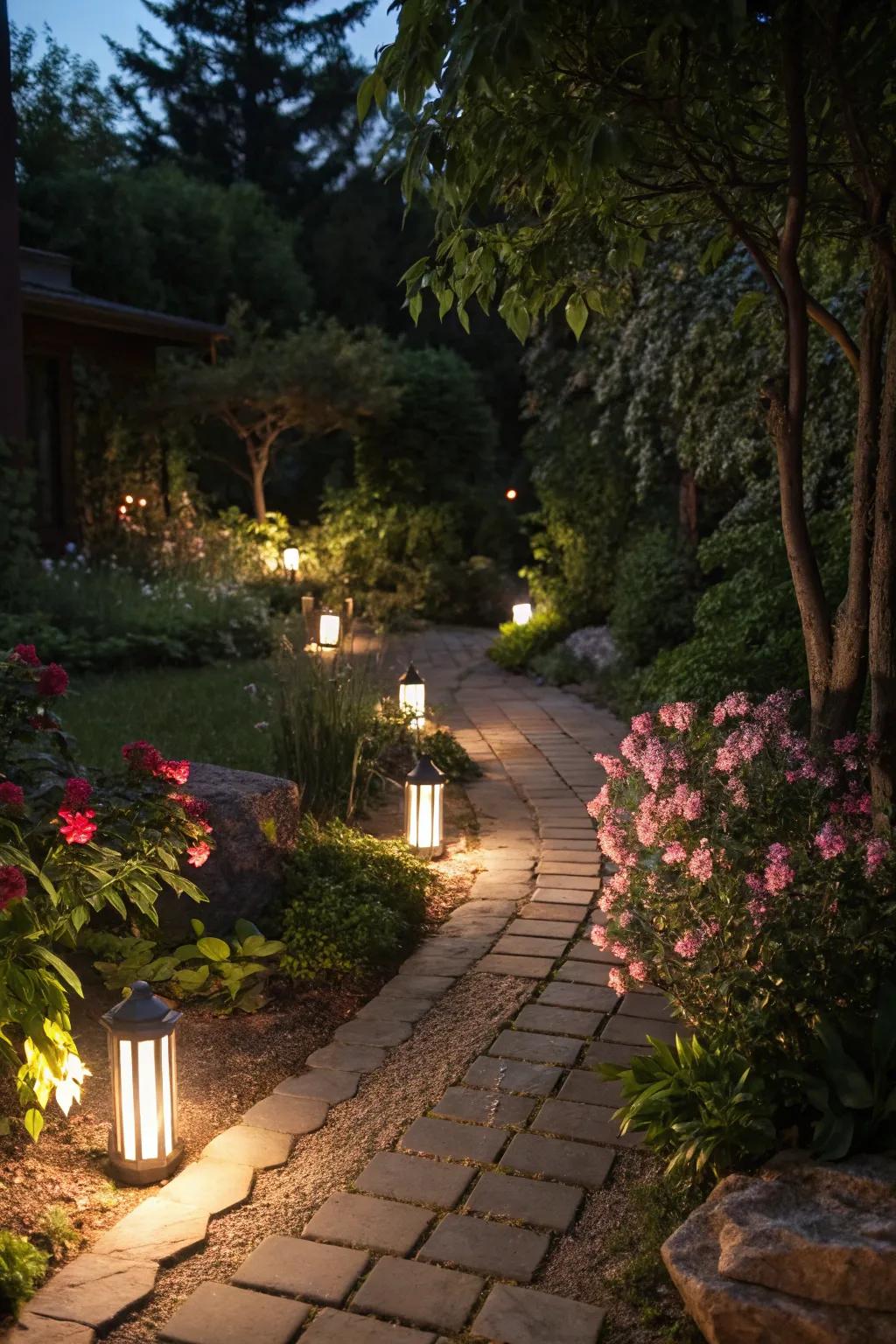 Portable lights offer flexibility and adaptability for any occasion.