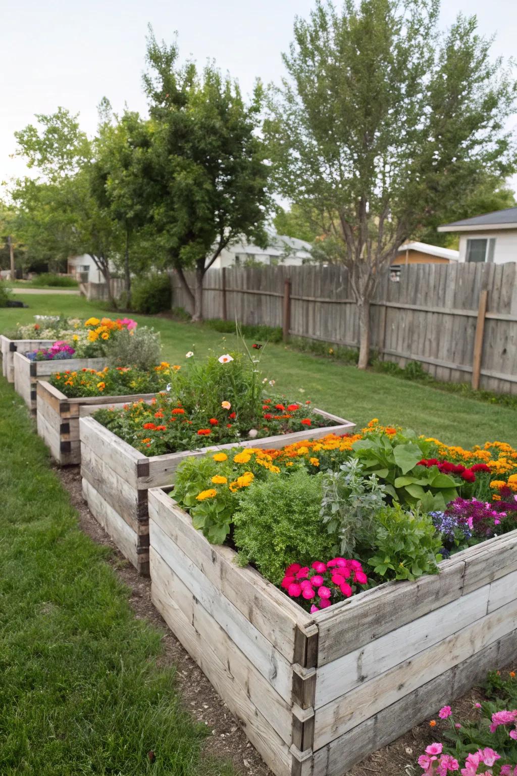 Reclaimed materials present an eco-conscious alternative.