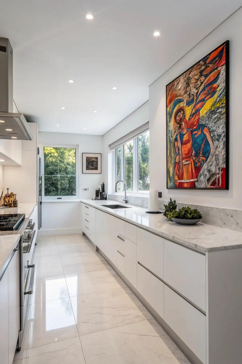 Wall art that displays sophistication.