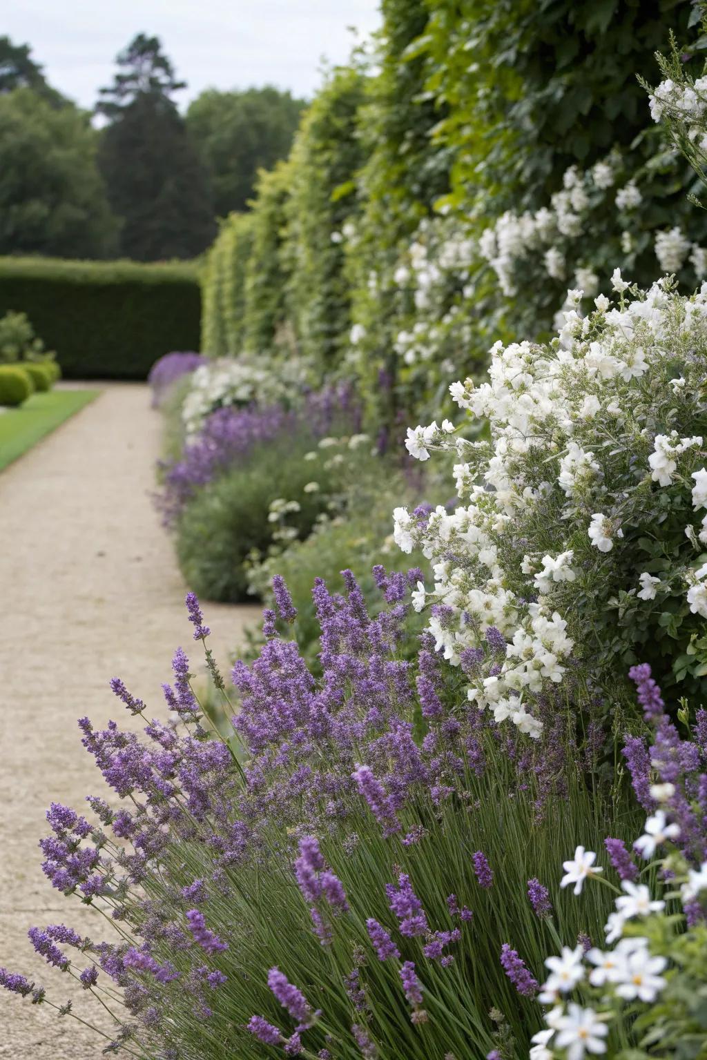 Fragrant flowers create a sensory delight in small garden spaces.