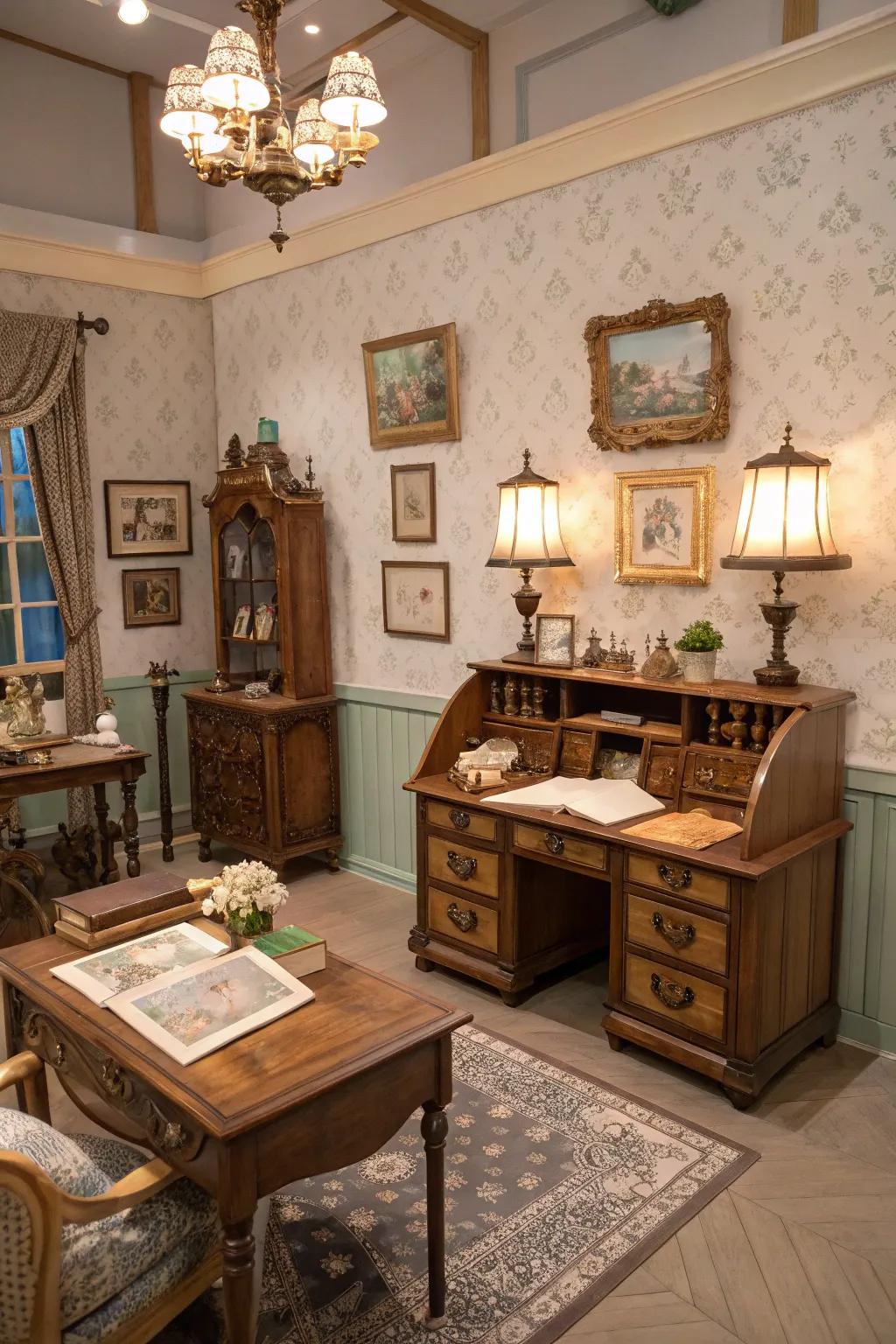 Classic finesse infuses sophistication into your area.