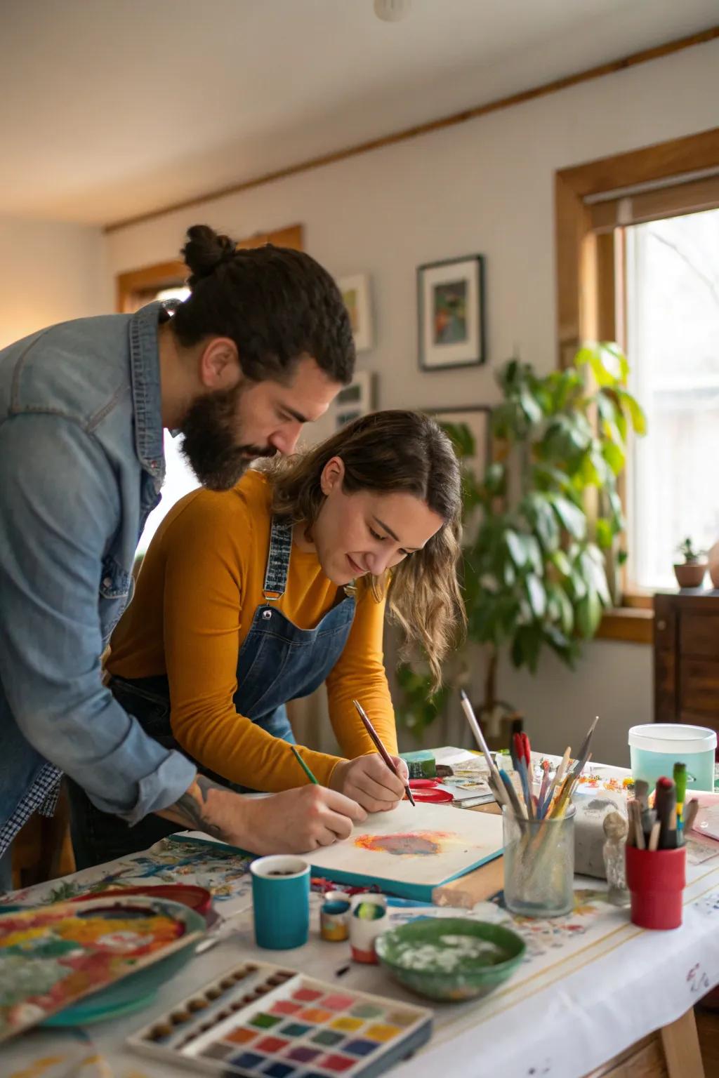 Strengthen your bond through a shared hobby night.