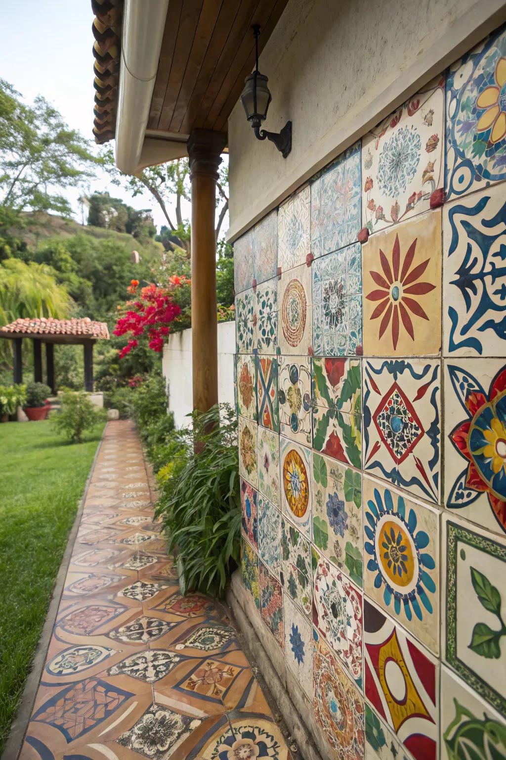 Chromatic sections inject vigor and charm.