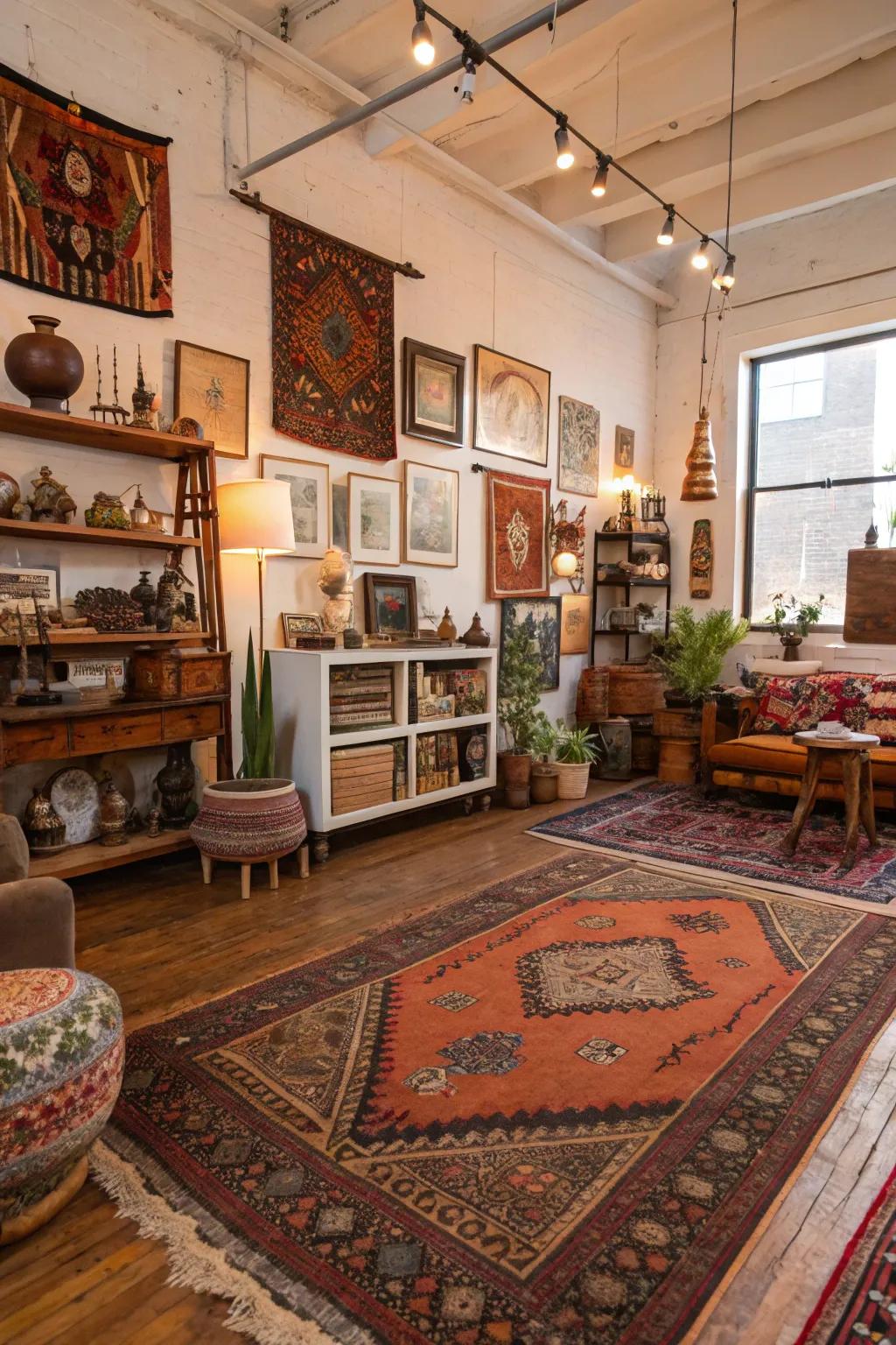 A tailored aesthetic makes your boho loft uniquely yours.