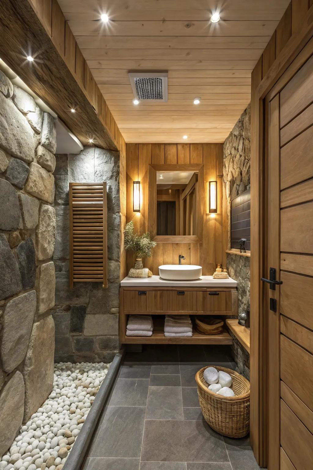 A woodland retreat that offers peace and relaxation.