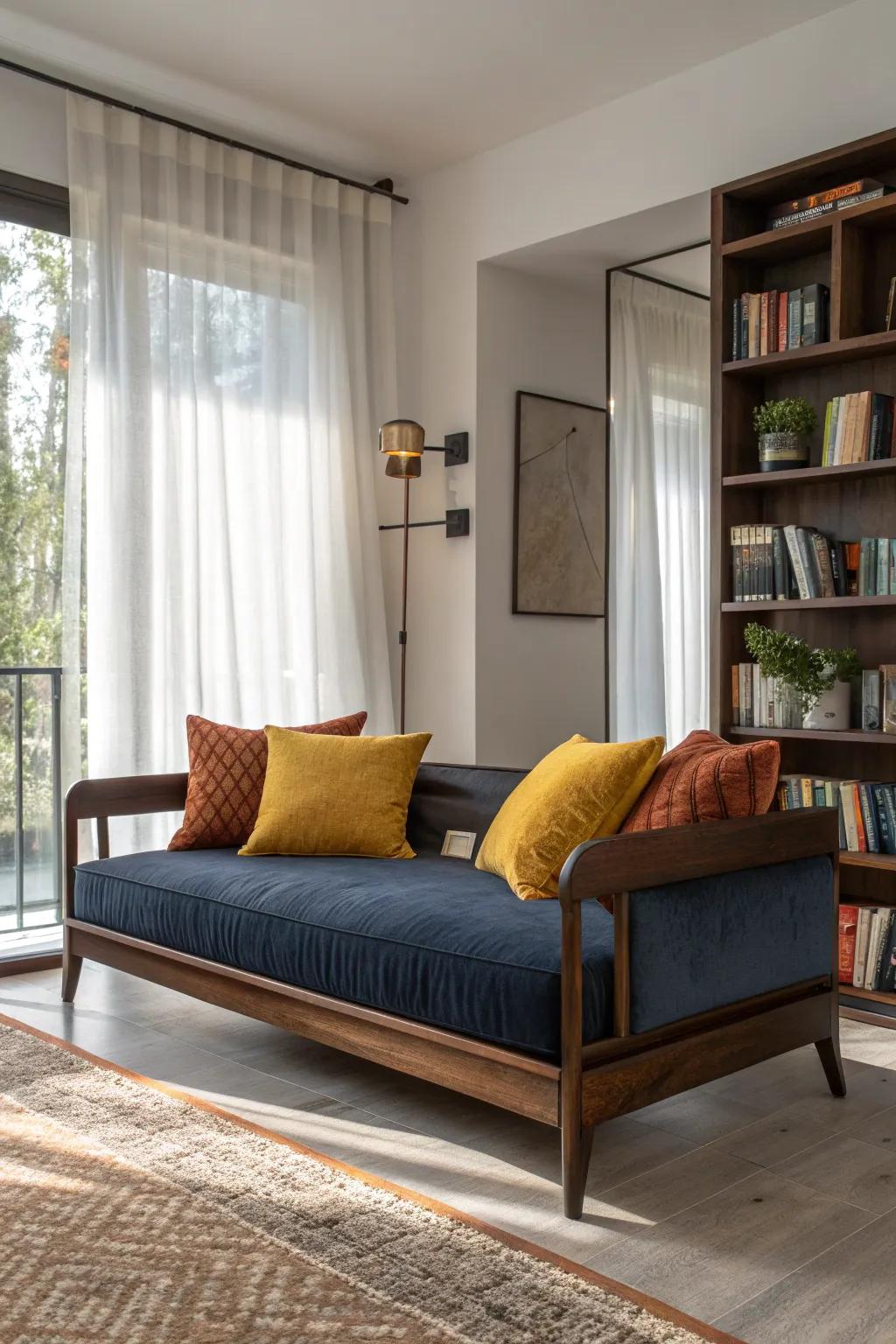 Transform your space with a convertible daybed that combines style with versatility—perfect for movie nights and lazy afternoons.