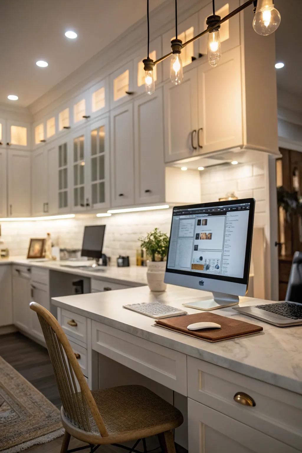 Brighten up: Effective lighting for a functional and inviting kitchen.