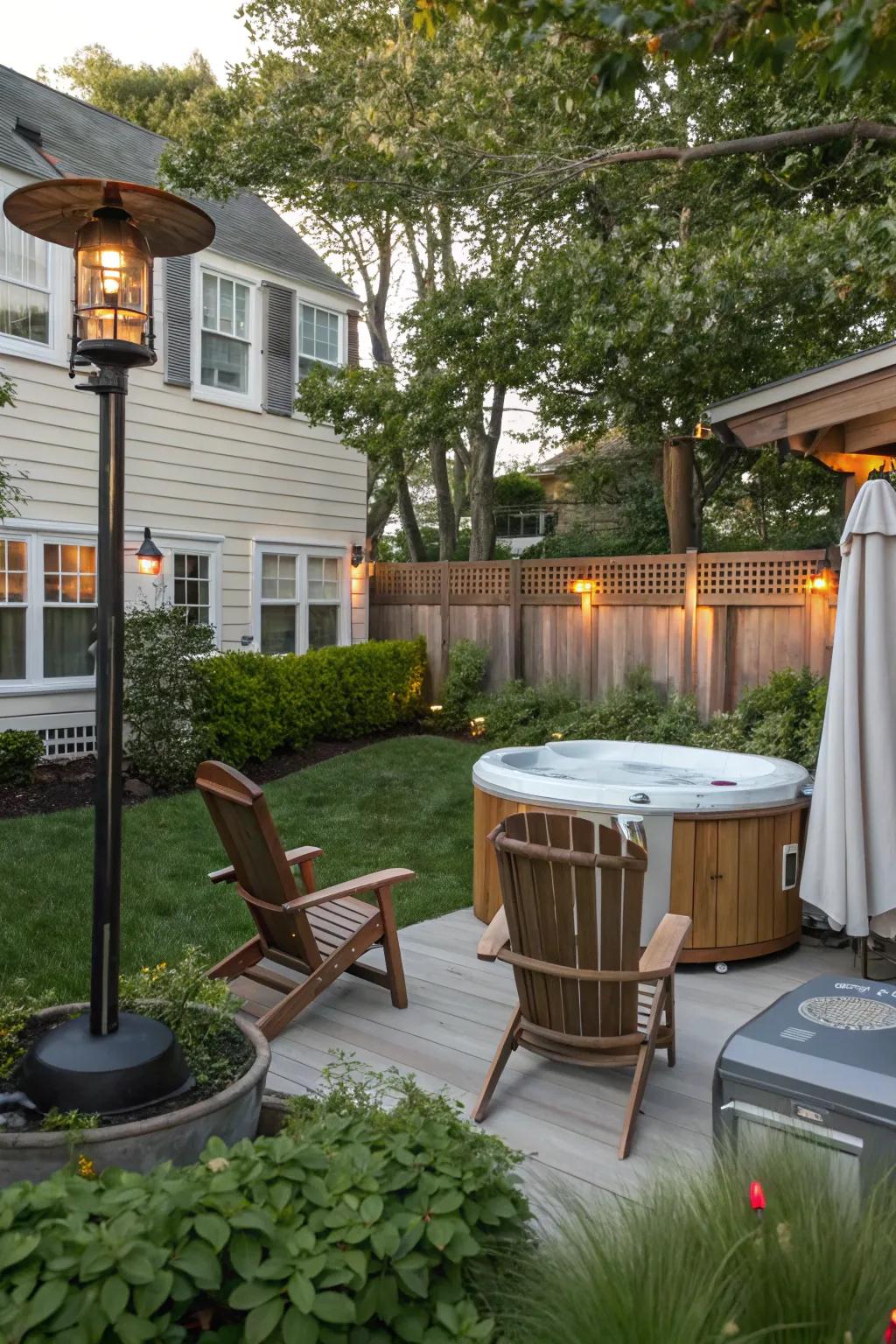 Year-round features ensure your backyard is always welcoming.
