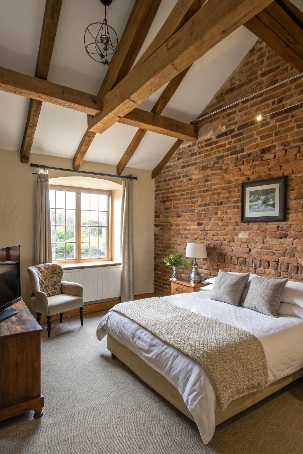 Architectural features add texture and character.