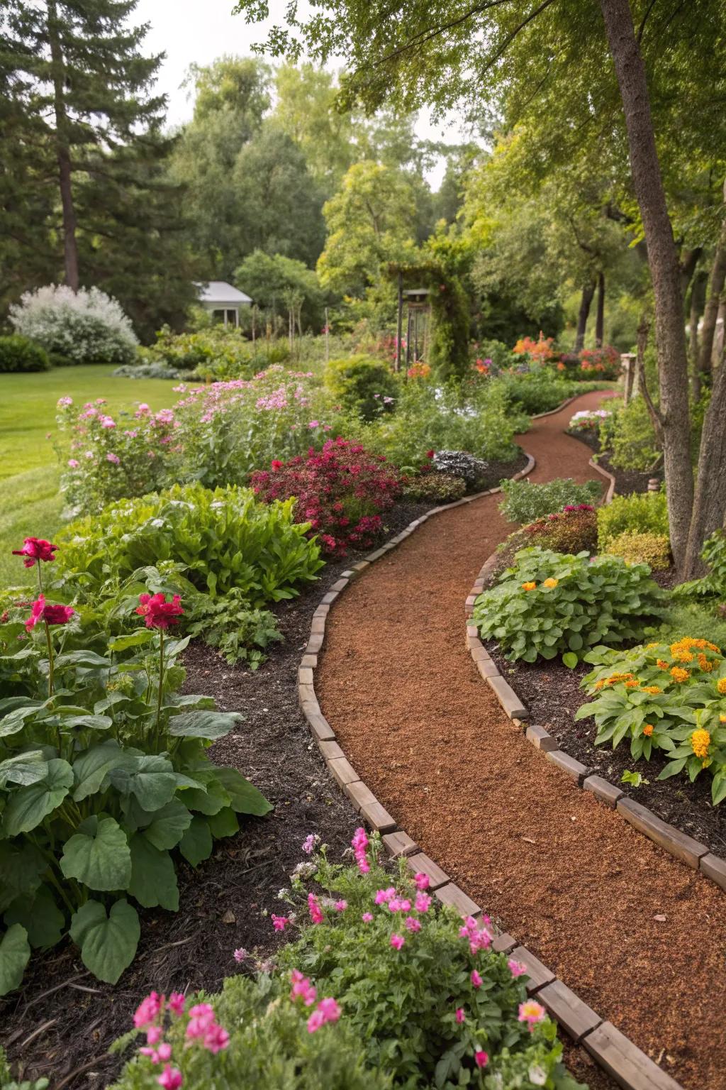 Sustainable mulch options for eco-friendly gardens.