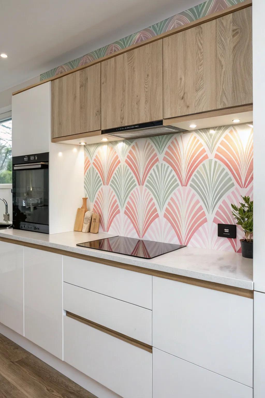 Elevate your kitchen with an acrylic backsplash—where bold design meets minimalist elegance.