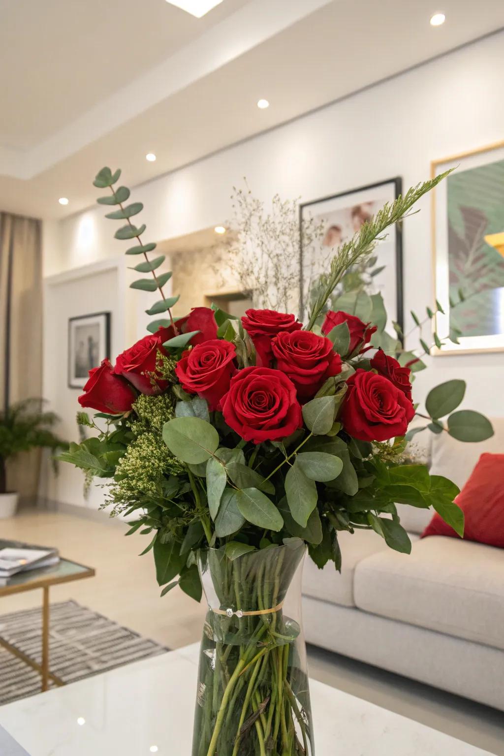Bold and beautiful roses making a statement.