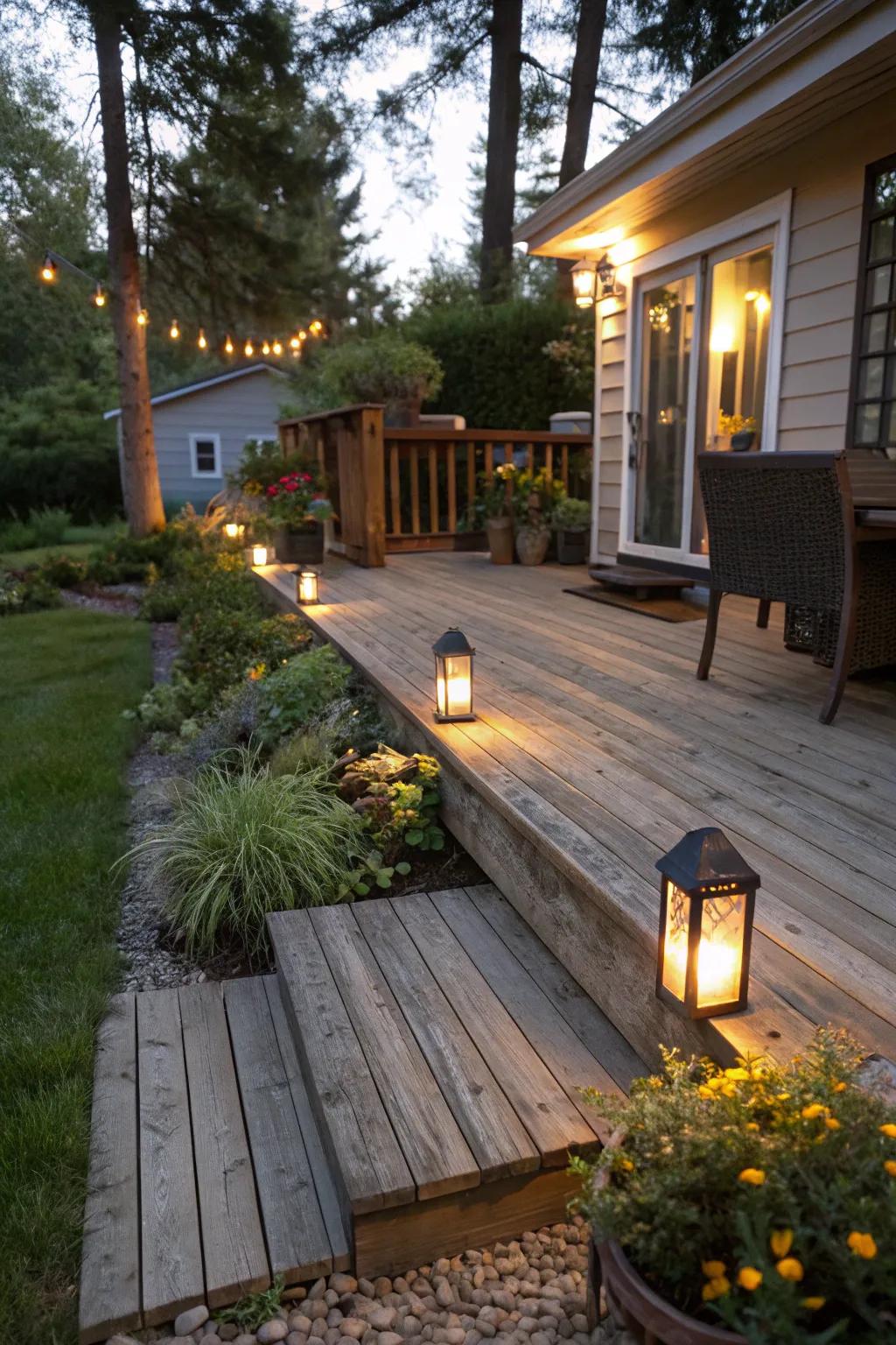 NatureFirst features enhance the deck with sustainability and style.