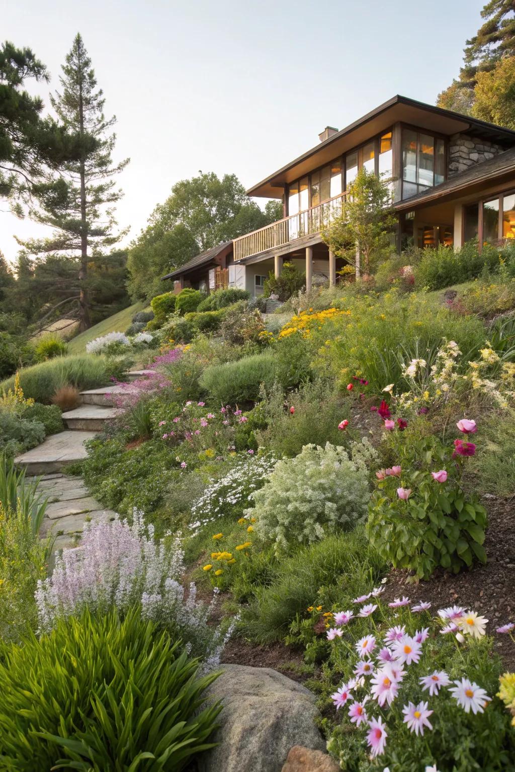 Native plants offer a low-maintenance, eco-friendly landscape solution.