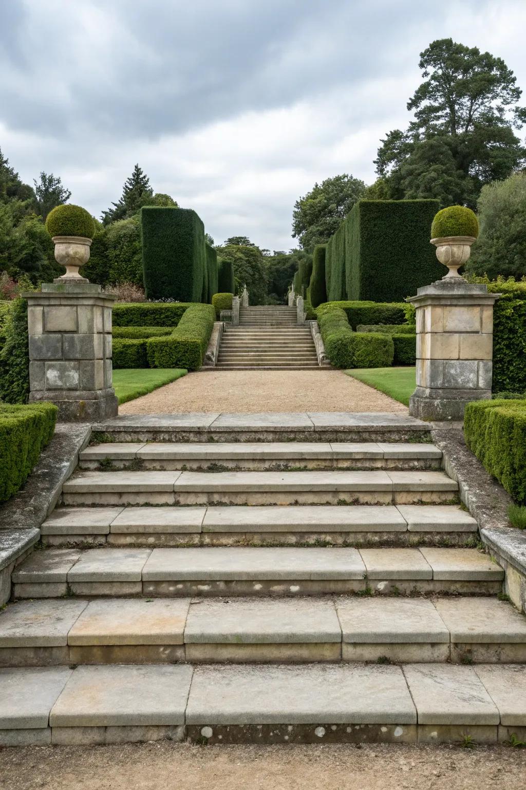 Bold large stone slabs