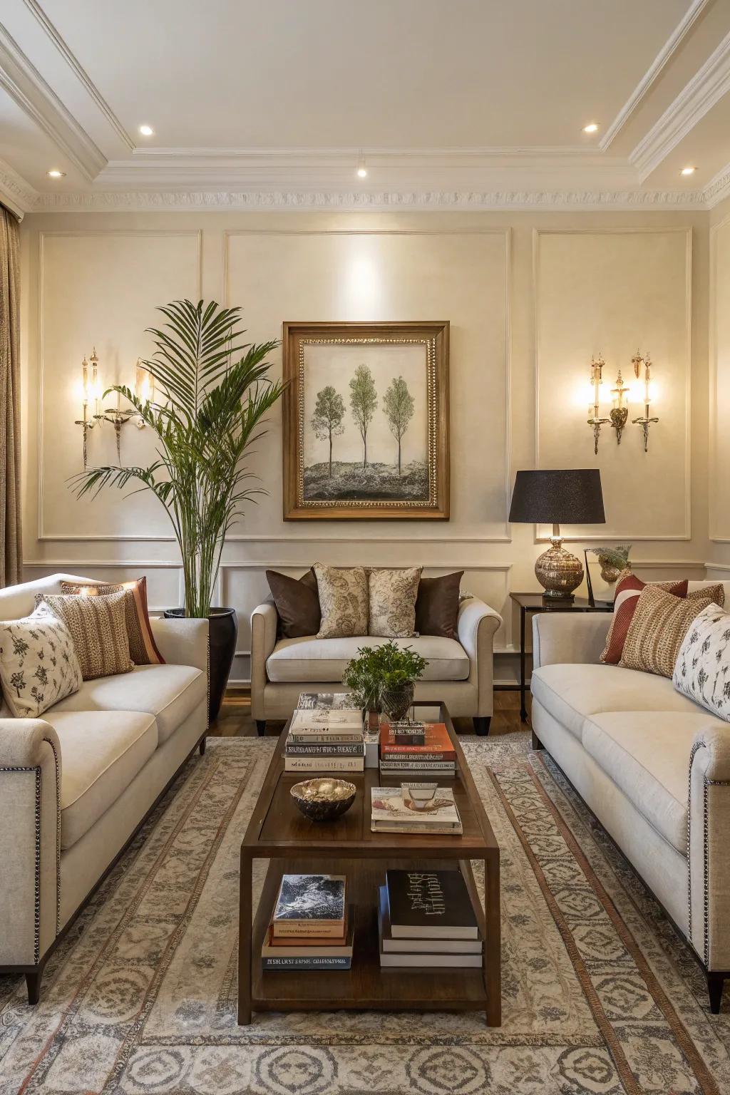 A dance between symmetry and asymmetry.