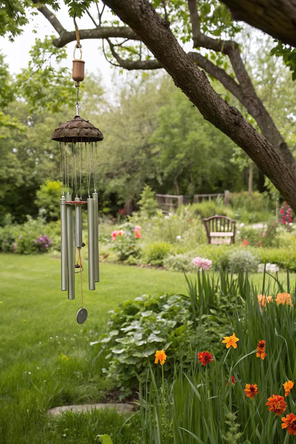 Breeze bells integrate musical charm into any garden.