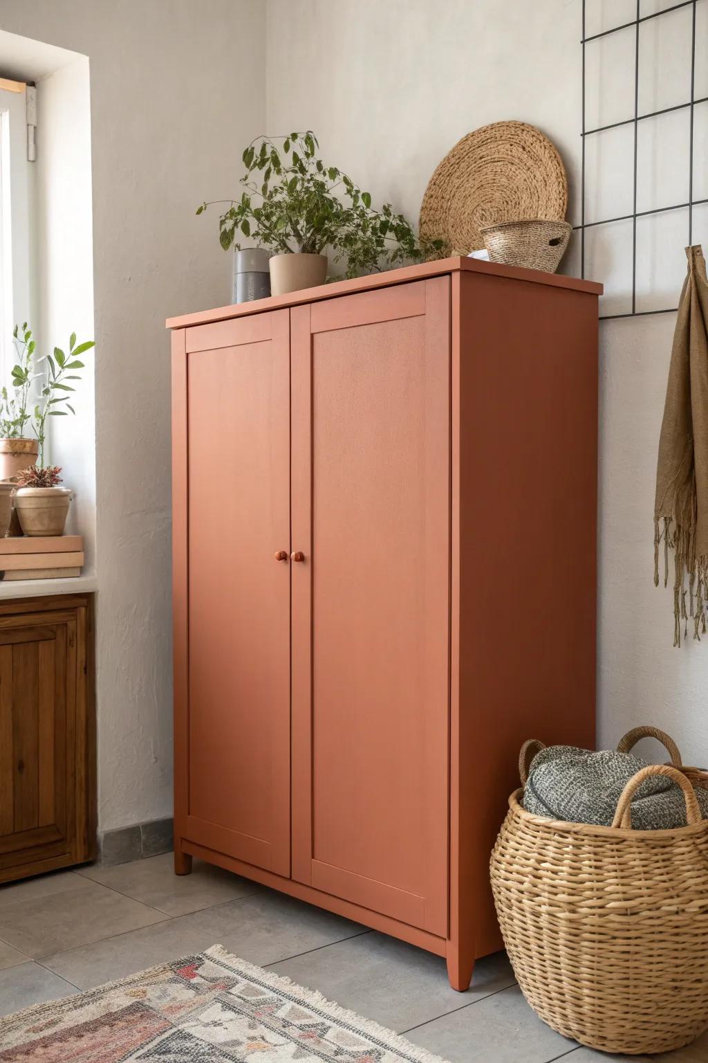 Transform your kitchen with the cozy charm of terracotta tones. Discover the warmth and simplicity of Scandinavian minimalism with a boho twist.
