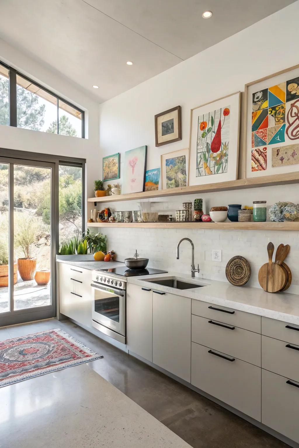 Personal touches make the kitchen uniquely yours.