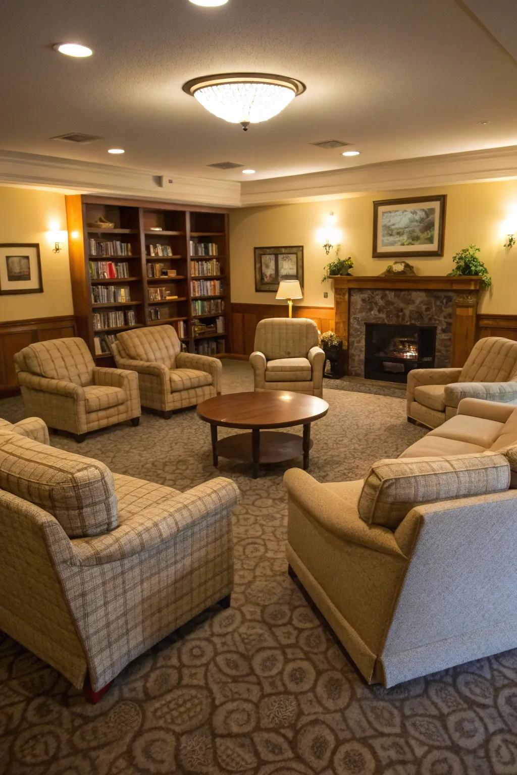 A communication-friendly design supports interaction.