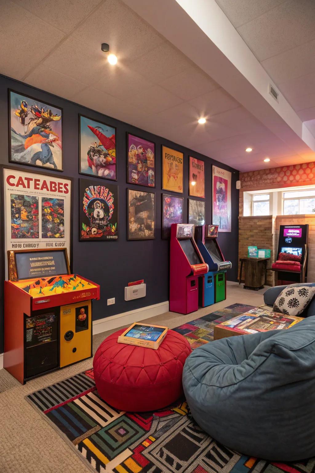 A den turned into an exciting play space.