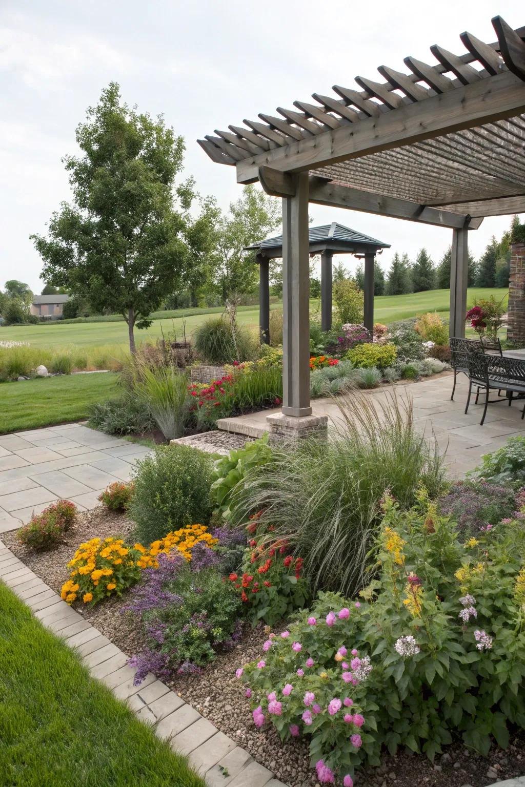 Shade structures offer comfort and protection in your outdoor space.