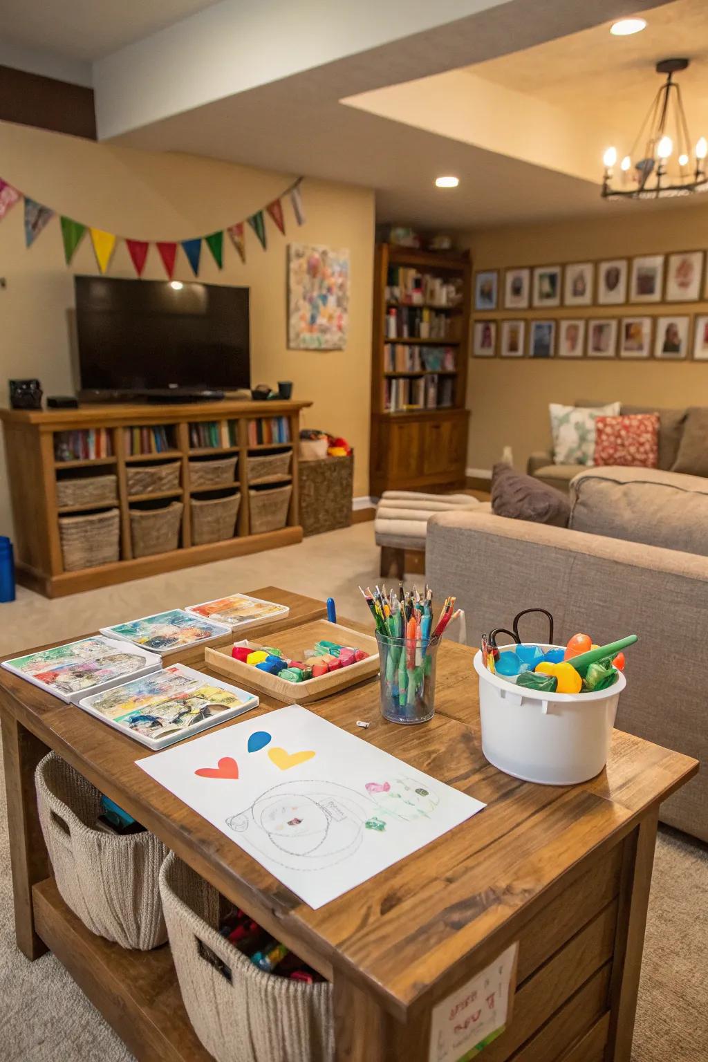 A craft space sparking creativity and happiness.