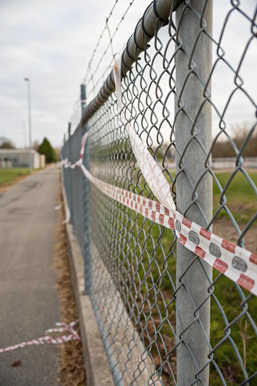 Privacy tape provides a sleek and customizable option.