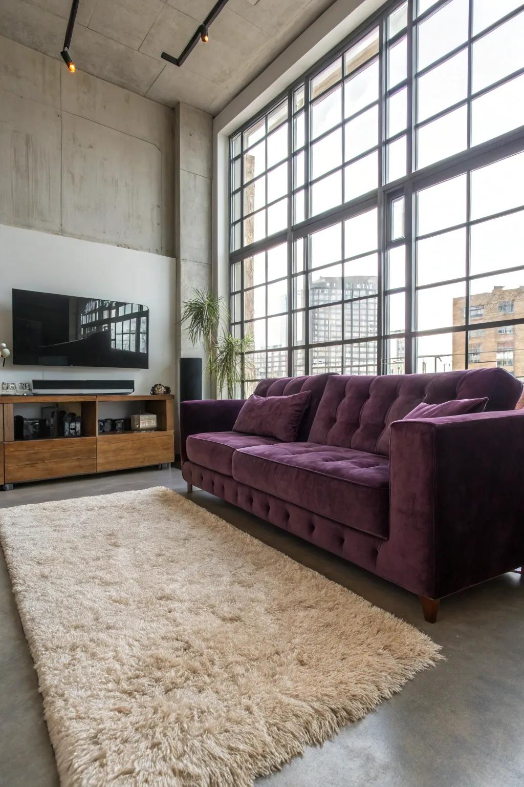 Unexpected textures add depth and interest to your media room.