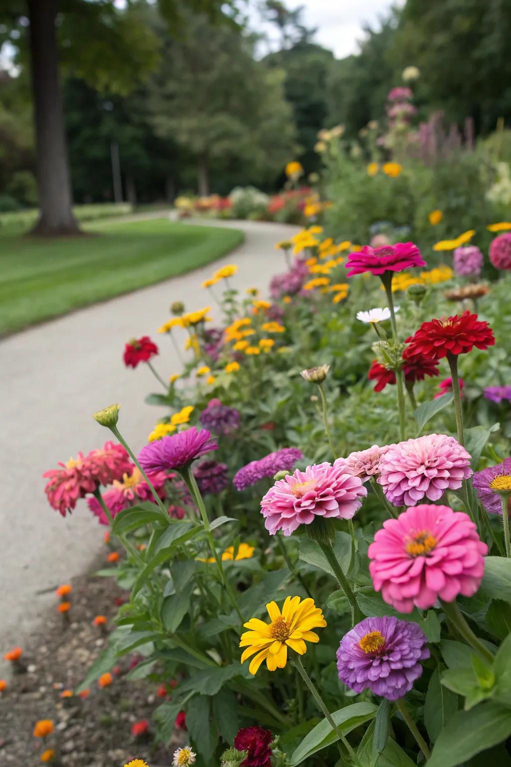 Perennial gardens provide year-round beauty with minimal effort.