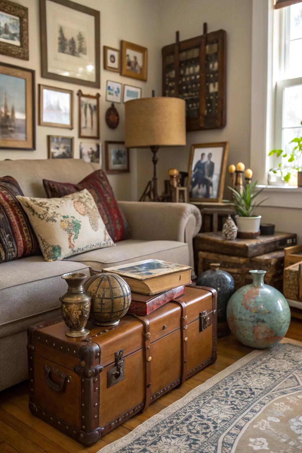 Personal touches make the space uniquely yours.