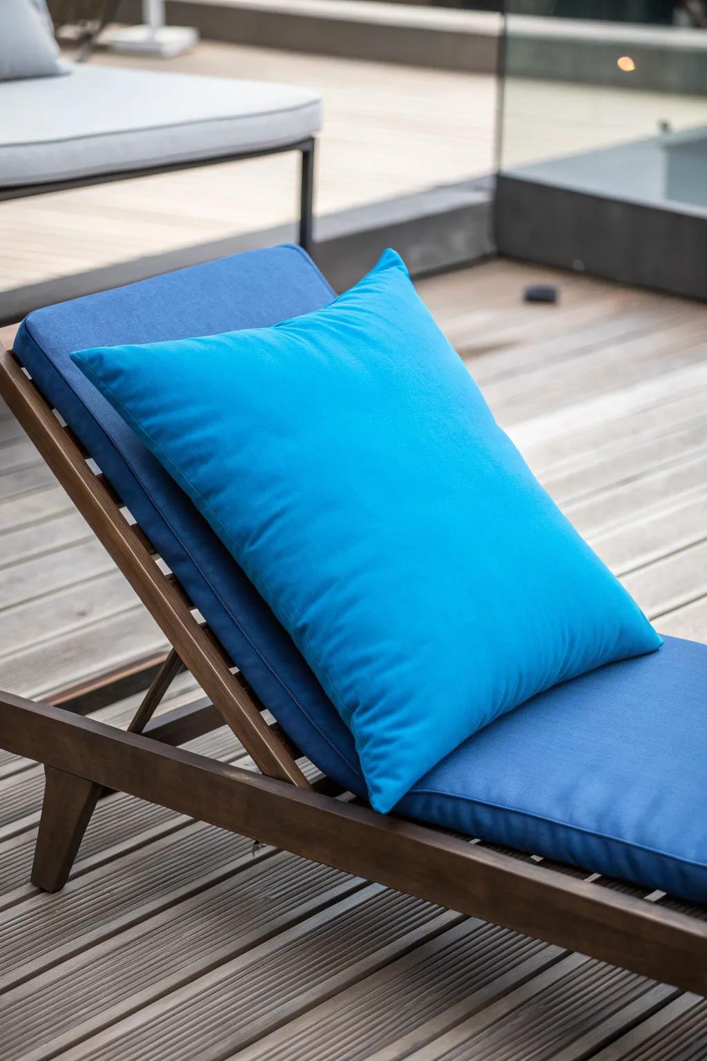 Elevate your deck with a bold splash of color—where style meets personality.