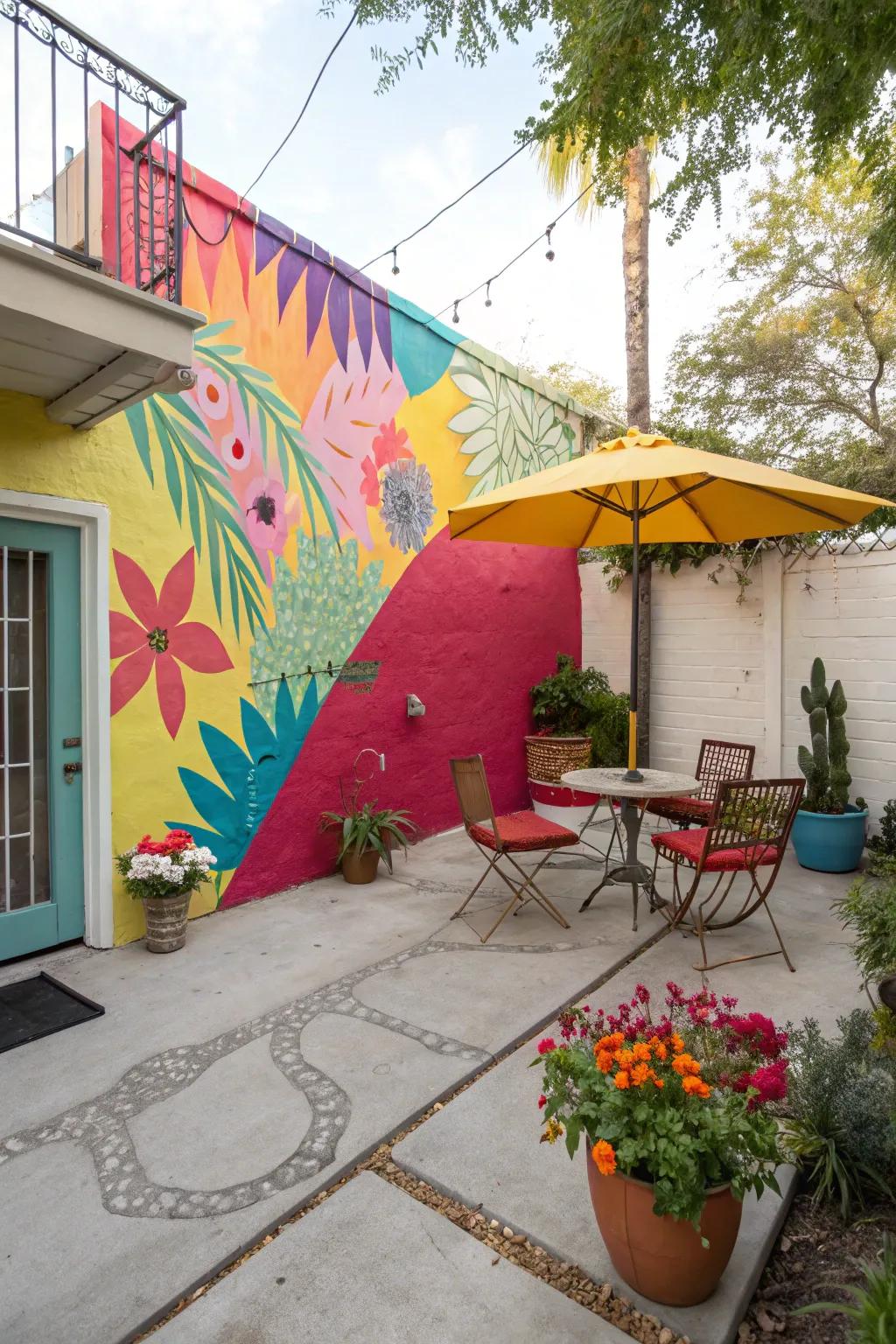 A pop of color brings energy and personality.