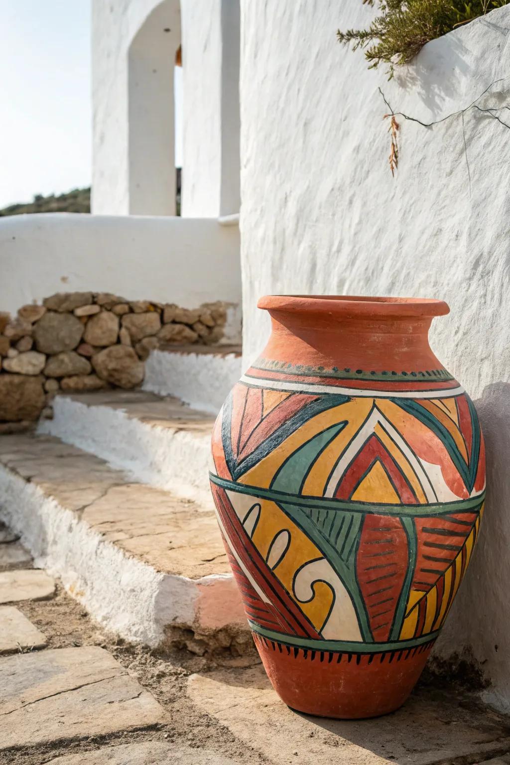 Express your creativity with bold abstract designs.