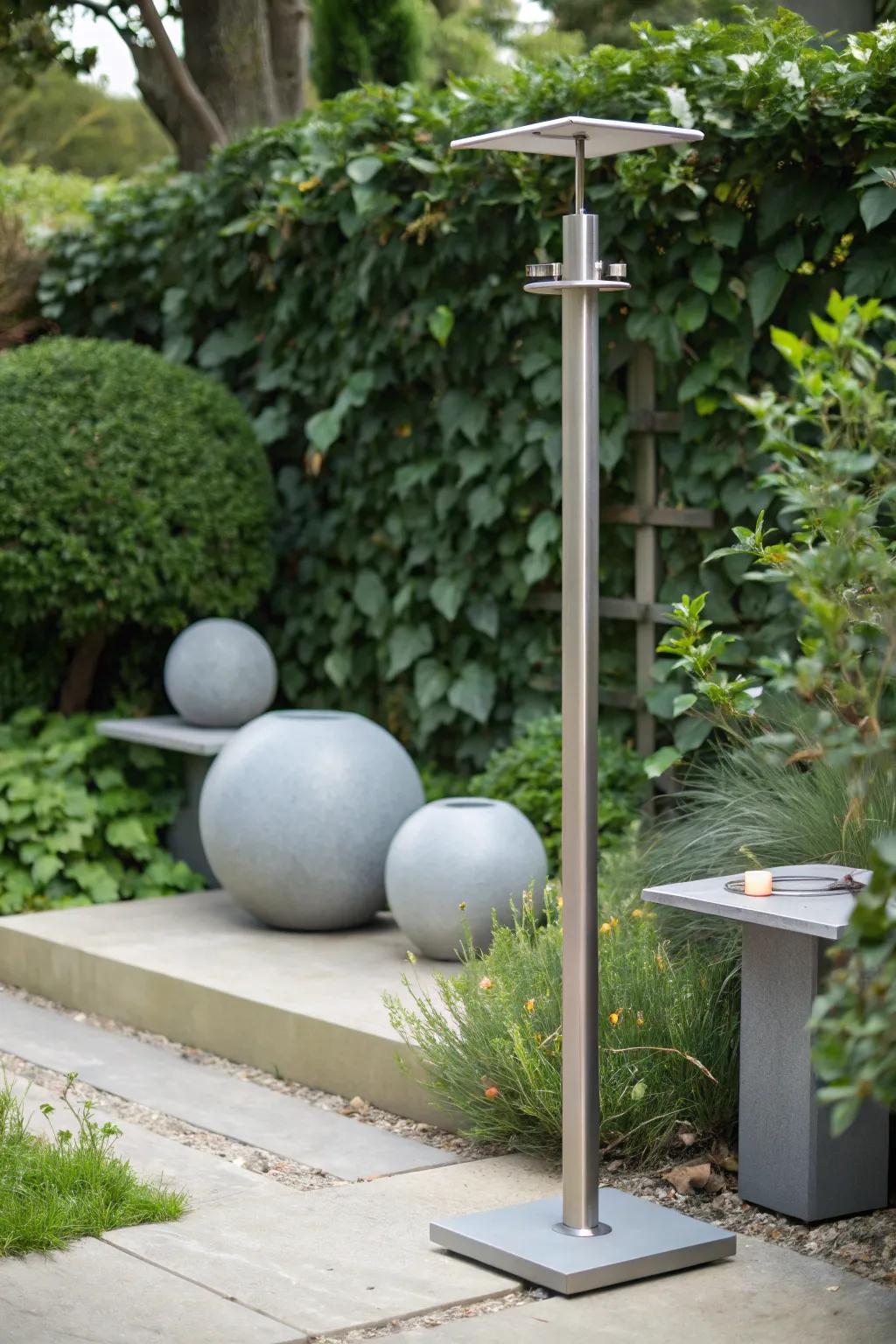 Elevate your garden with the elegance of modern minimalism.