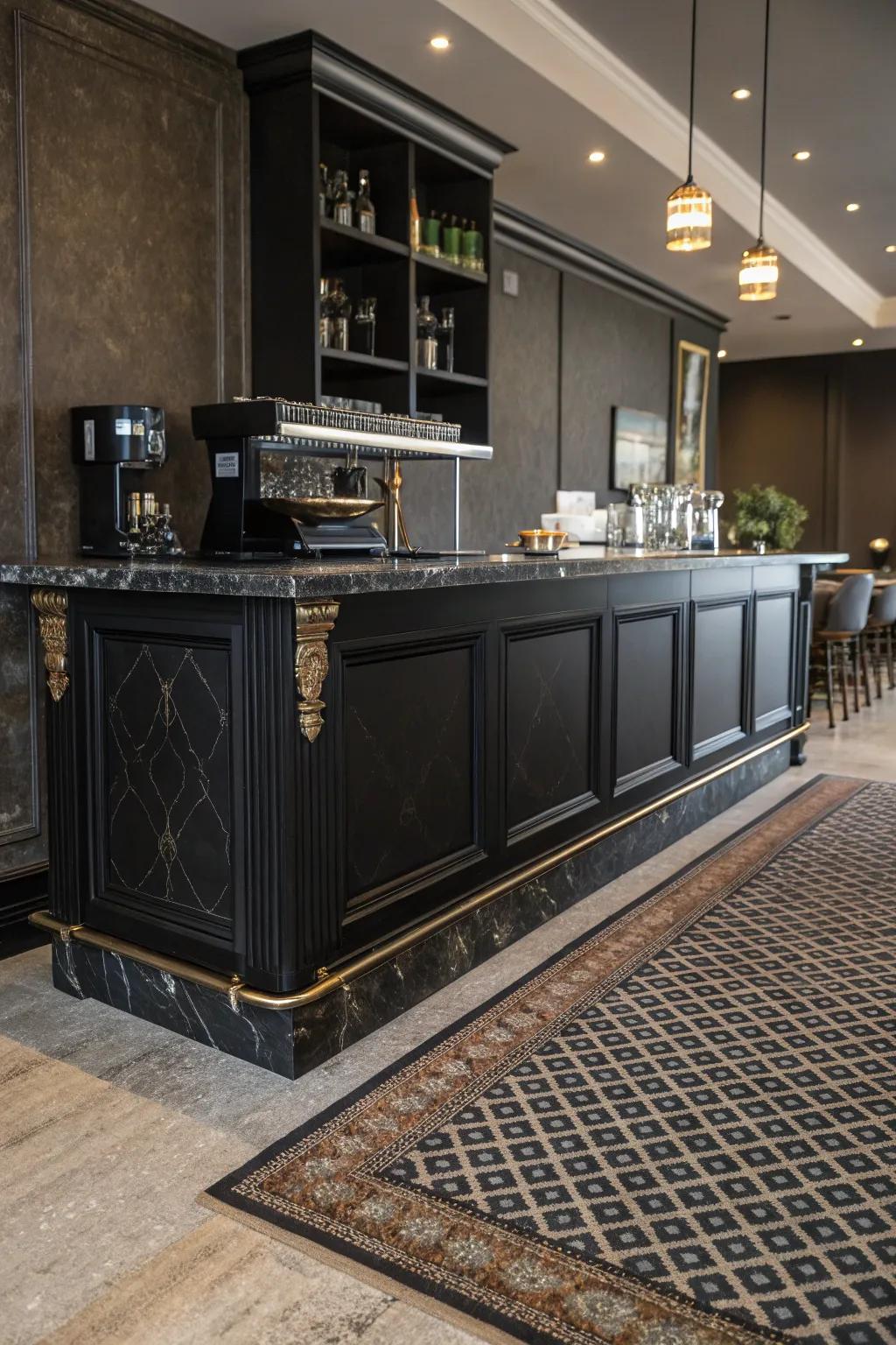 Incorporating warmth and texture through a stylish carpet