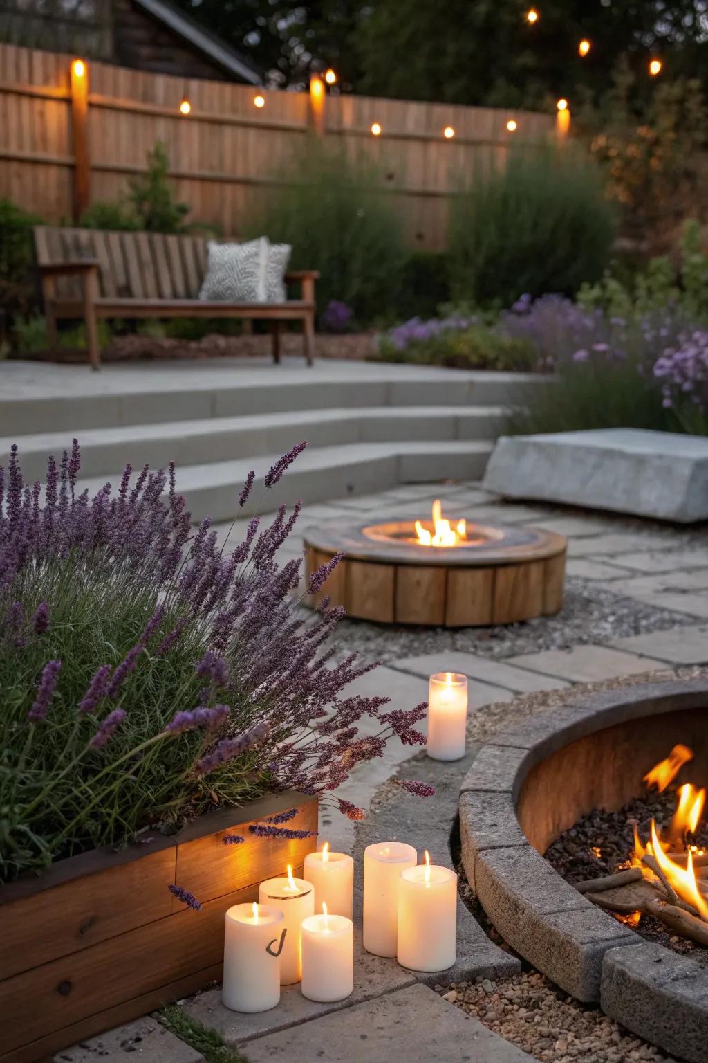 A bug-free zone with natural repellents.