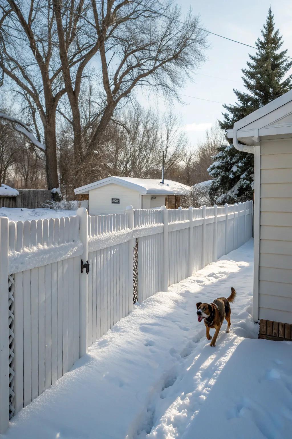 Winter barriers offer an unforeseen, budget-friendly enclosure remedy.