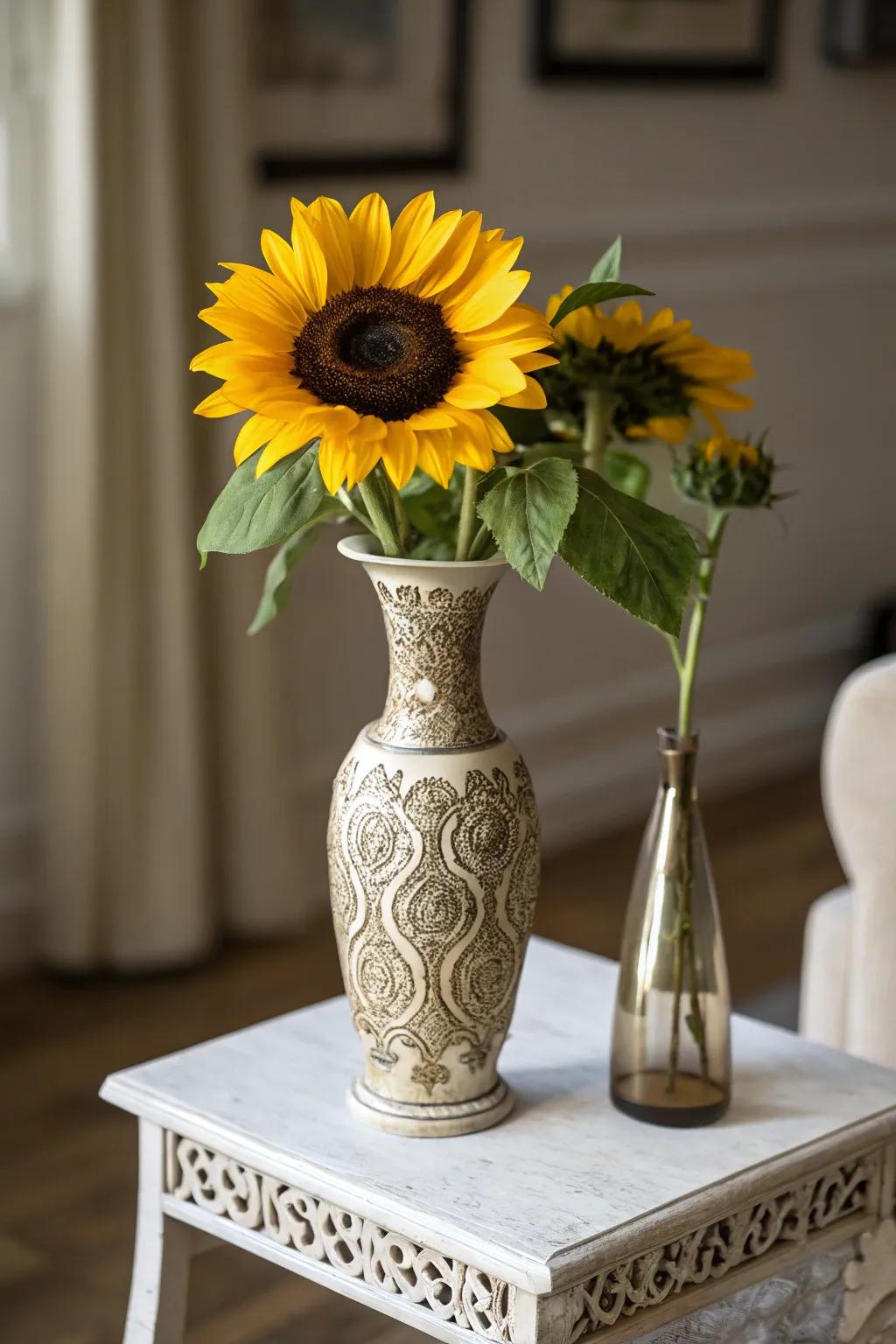 A single flower can create a powerful statement in any space.
