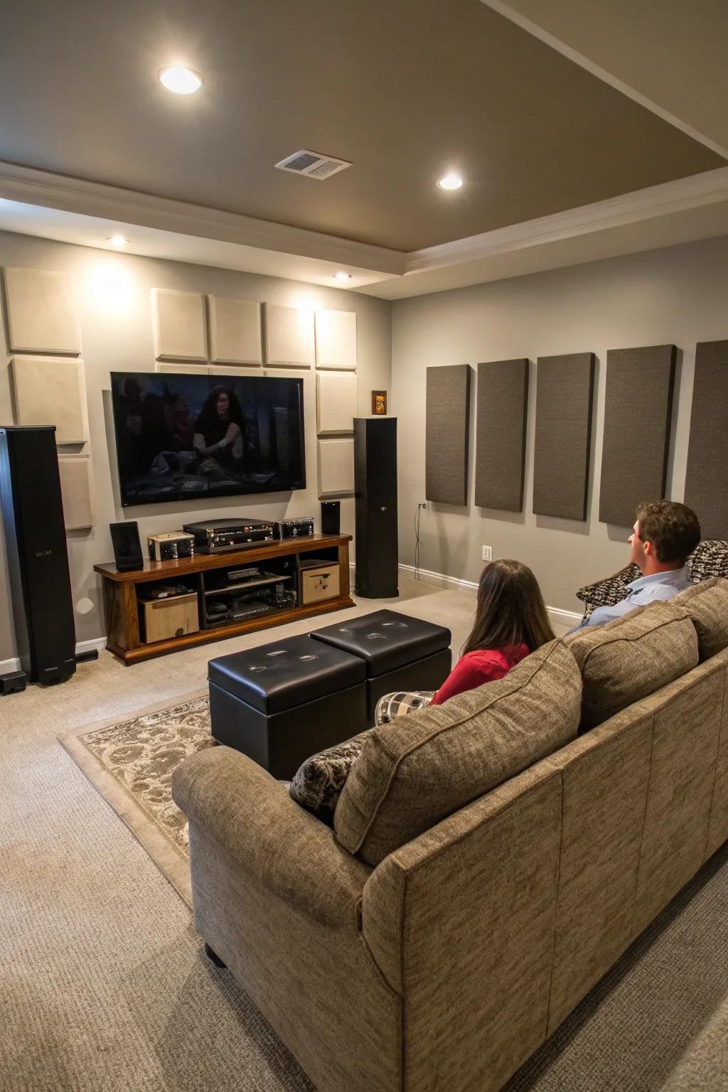 Sound design enhances the experience.