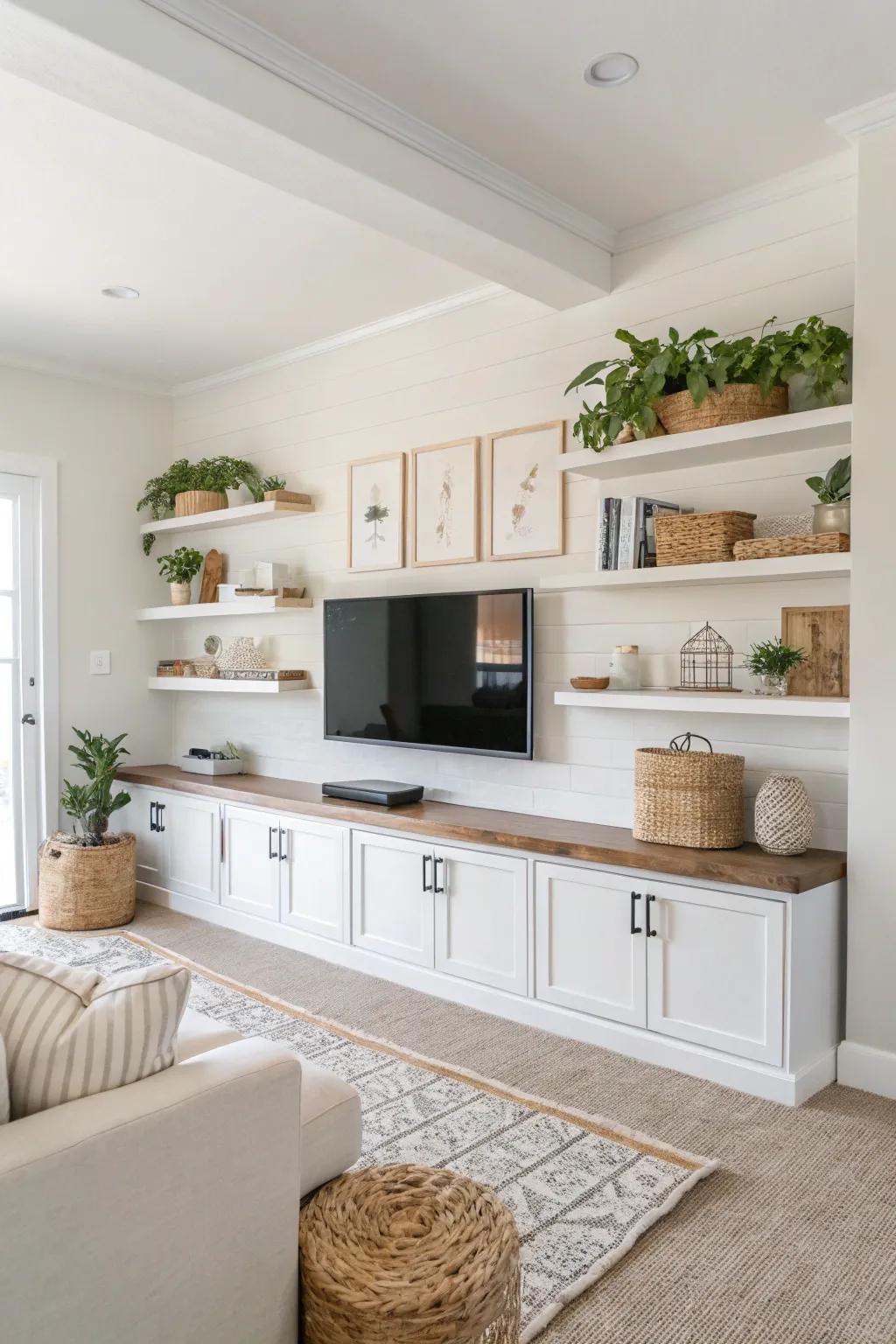 Keep things open with this design.