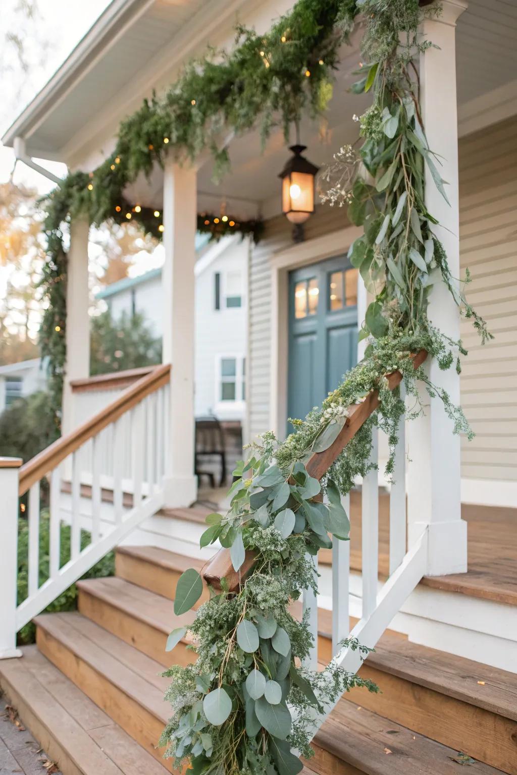 Eucalyptus proffer a revitalizing and contemporary variation to conventional garlands.